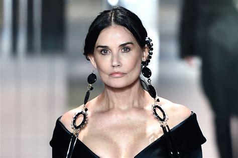 demi moore runway fendi|demi moore feud event.